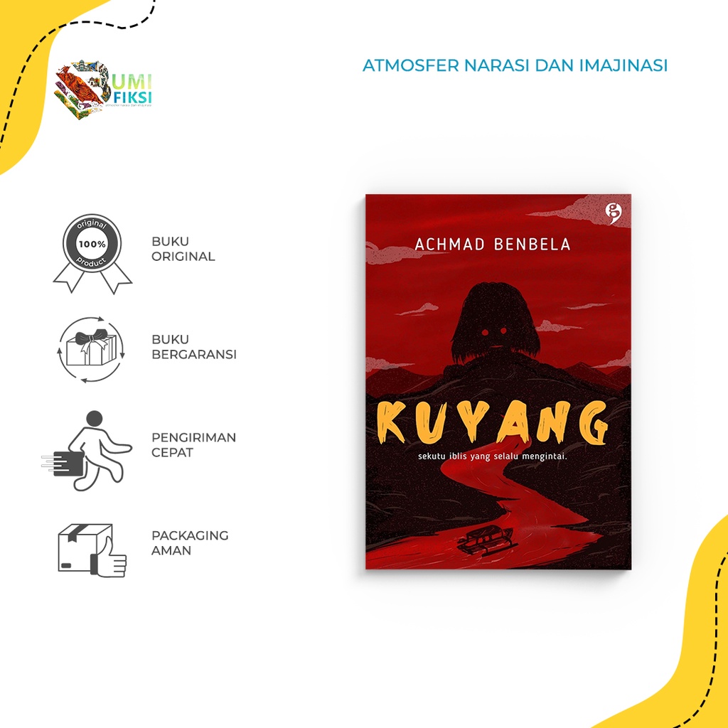 นวนิยายสยองขวัญ - Kuyang - Ahmad Benbela - Gagas Media - Bumifiksi