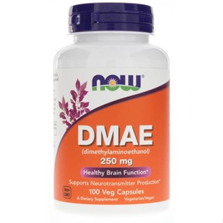 NOW Foods, DMAE, 250 mg, 100 Veg Capsules