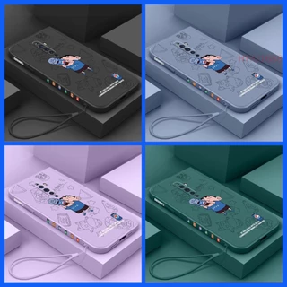 เคส OPPO Reno2 F Reno 2F Reno 2 F 10X Zoom tpu ซิลิโคนเหลว LBXX ขอบตรง นิ่ม