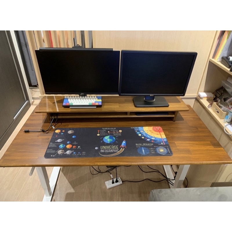 ท็อปโต๊ะ หน้าโต๊ะ ไม้ประสาน (ขนาดกลาง) หนา 20มม. กับไม้เอเชี่ยนวอลนัท 18มม. เคลือบสี ปรับขนาดความที่ต้องการได้ทักแชท - รูปที่ 7