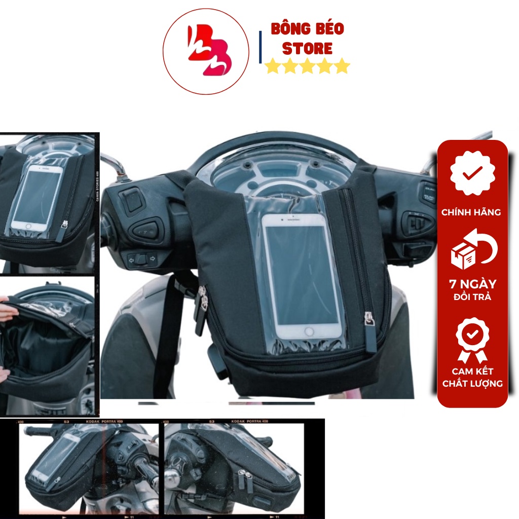 กระเป๋าติดแฮนด์มอเตอร์ไซค์แนวตั้งสําหรับดู Google Map, ที่เก็บของ, วิ่ง