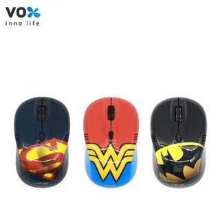 VOX เมาส์ไร้สาย wireless ลายลิขสิทธิ์แท้ Justice League