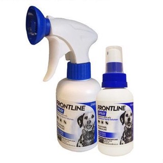 FRONTLINE SPRAY FOR DOG &amp; CAT ฟรอนท์ไลน์ สเปรย์ กำจัดเห็บหมัดได้ผลทันทีที่ใช้ สำหรับสุนัขและแมว