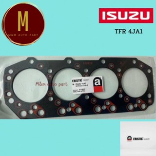 ประเก็นฝาสูบ ปะเก็นฝาสูบ ISUZU TFR 4JA1 อีซุซู ทีเอฟอาร์ มังกรทอง 8-94332-326-0 ไต้หวัน (ไฟเบอร์) หนา1.8MMยี่ห้อ ERISTIC