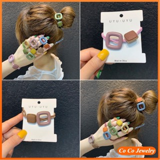 Cocojewelry ยางรัดผม แฟชั่นเรียบง่าย สไตล์เกาหลีใต้