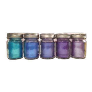 สีผสมเรซิ่น ชุดสี Galaxys รวม5 สีประกายมุกเมทัลลิค Pigment for DIY Arts, Soap, Slime, Resin, Epoxy