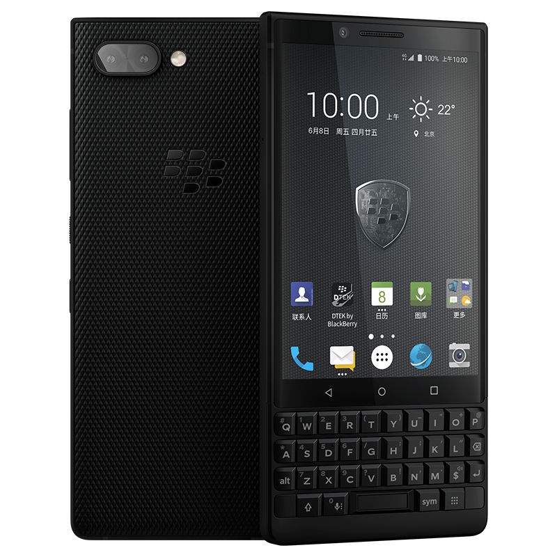 Blackberry Key2 Global Version รอม 128GB ของแท้ Octa-core โทรศัพท์มือถือ 12 MP 4.5 นิ้ว 3500mAh 6GB RAM 3G 4G LTE