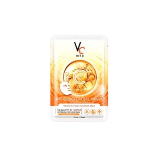 ชีทมาส์กวิตซี VIT C BIO FACIAL MASK ( 1 แผ่น )