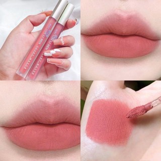 HLLR Hai Lun Li Ren Velvet Mist Lip MATTE ลิปซอฟท์แมท สีสวย เกลี่ยง่าย ติดทน ปากไม่แห้ง ลิปจุ่ม กันนำ้ สีสวย