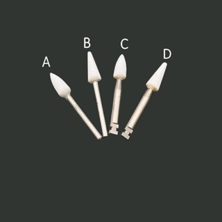 10 dental stones for FG 1.6 mm. High speed RAs 2.35 mm. Low speed.