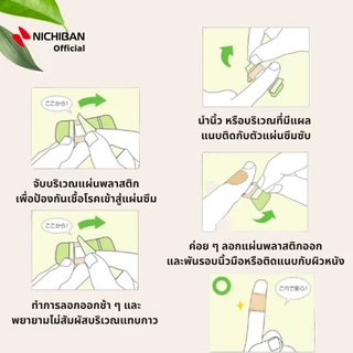 NICHIBAN Careleaves พลาสเตอร์ปิดแผลแคร์ลีฟ แพคเกจญี่ปุ่น 30 ชิ้น/กล่อง พลาสเตอร์สีเนื้อ พลาสเตอร์ทนน้ำ