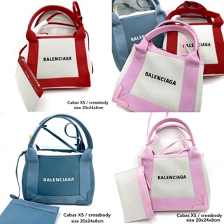 BALENCIAGA cabas size XS กระเป๋า ครอสบอดี้ กระเป๋าถือ บาเลนเซียก้า ของแท้ มีสายยาว ส่งฟรี EMS ทั้งร้าน