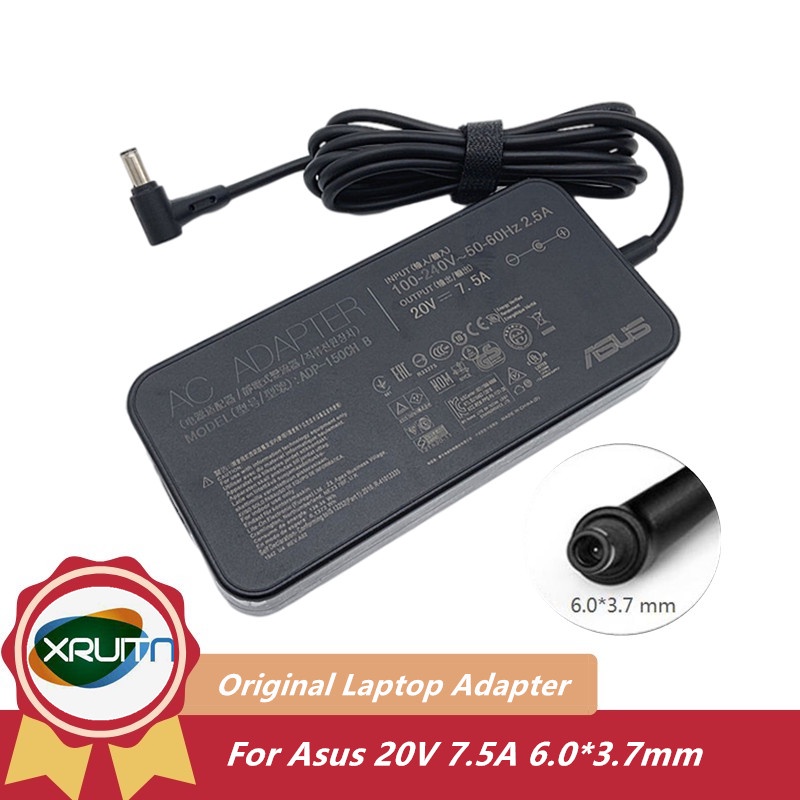 150W ของแท้ Asus Notebook Adapter Charger สําหรับ ASUS Rog G531GT G731GT TUF Gaming FX505GT FX705GT 
