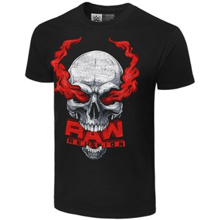 เสื้อยืดผ้าฝ้าย Sanc6 {พร้อมส่ง เสื้อยืดผ้าฝ้าย 100% พิมพ์ลาย Stone Cold Steve Austin Raw Reunion พลัสไซซ์ XS-4xl ของขวั