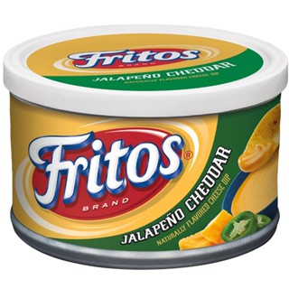 Fritos Cheddar &amp; Jalapeno Cheese Dip  255g ชีสดิป ชีสซอส ดิปปิ้งชีสซอส