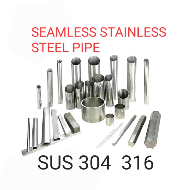 (1ton) seamless stainless steel pipe/ Cold drawn SUS 304 316