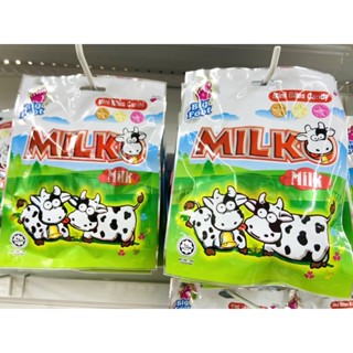 นมอัดเม็ดรสนม ลูกอมรสนม candy milk 1ถุงมีหลายซอง 60g มีฮาลาล