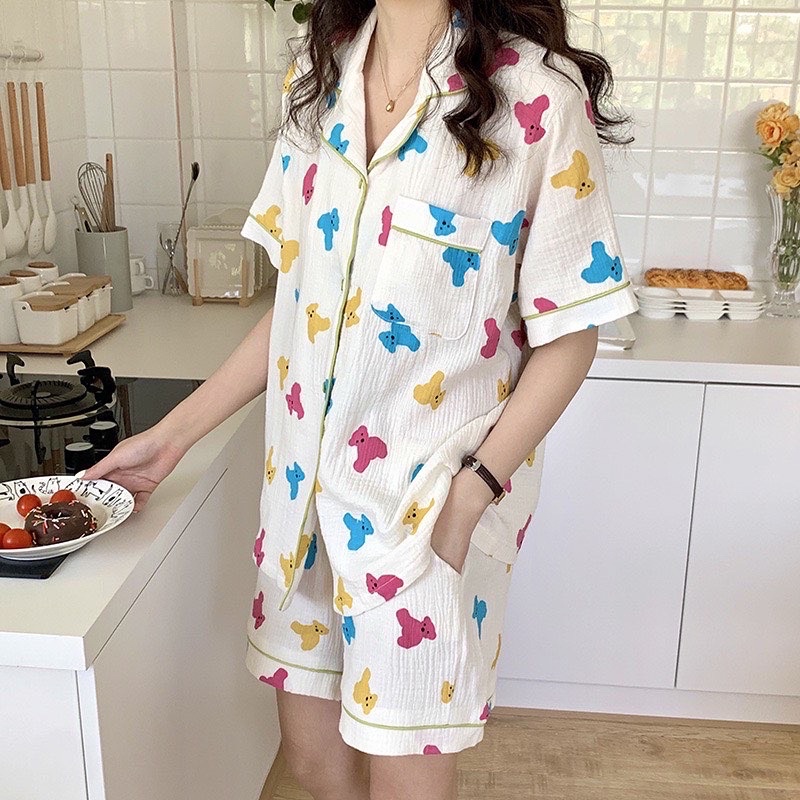 (พร้อมส่ง) ???????????????????? ???????????????????? ชุดนอนสไตล์เกาหลี ...