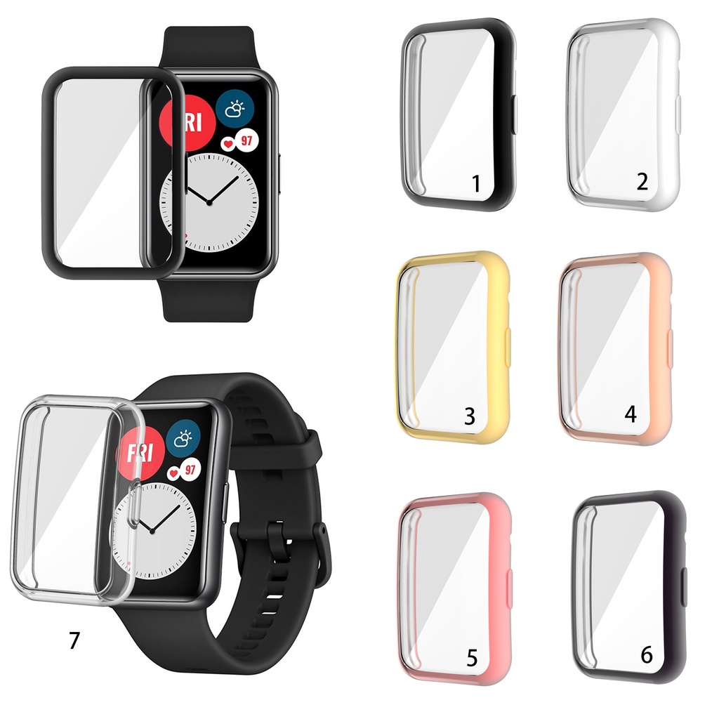 เคส TPU บาง สําหรับ Huawei watch Fit New SE รุ่นพิเศษ นิ่ม ป้องกันหน้าจอ นาฬิกา