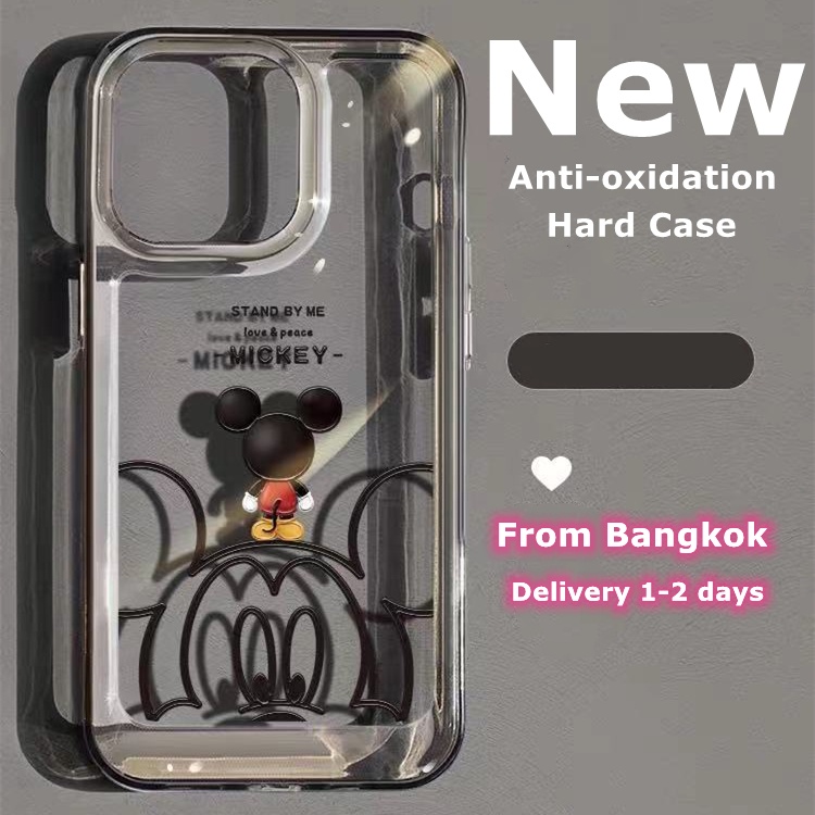 จัดส่งทันที เคสไอโฟน11 12 13 14 15 Pro max เคสแข็ง มิกกี้น่ารัก cute mickey Hard Case For iPhone 11,12,13,12PM,14PM