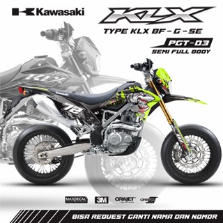 สติกเกอร์รูปลอก KLX BF-G-SE แบบเต็มตัว (PGT-03)