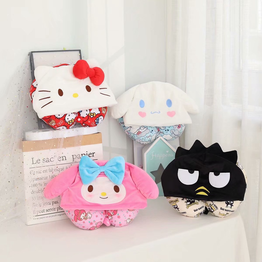 【สินค้าพร้อมส่ง】หมอน -หมอนรองคอ -หมอนพกพา -หมอนหนุน #หมอนอิง  #หมอนรองคอในรถ  -หมอนรองคอมีหมวก