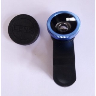 Mini Fish eye Lens เลนส์ถ่ายภาพ สำหรับ โทรศัพท์ มือถือ ชนิด ฟิชอ่าย