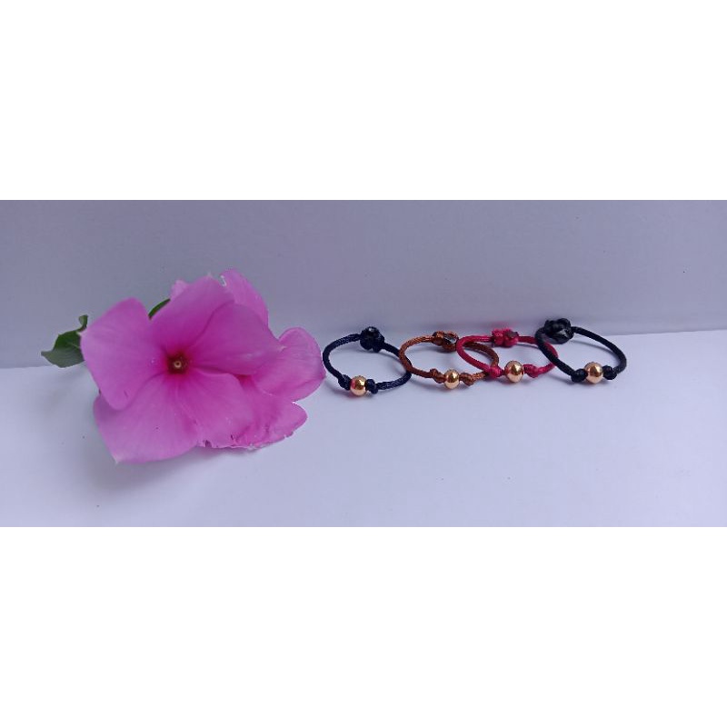 แหวนทอง 0.1 กรัม เชือกทอง 10k 0.1 กรัม