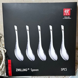 ช้อนข้าวครัว  Zwilling ชุดใหญ่ 5 ชิ้น 304 STANDLESSSTEEL ช้อนตวงสแตนเลสช้อนตวงข้าวสำหรับครัวเรือนช้อนตักอาหาร