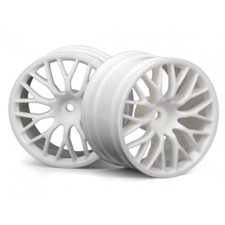 HPI 3035 MESH WHEEL 57x35mm (2.2 in.) WHITE (WR8)