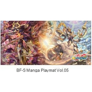 พร้อมส่ง Playmat แผ่นรองเล่นการ์ด ชินบัดดี้ไฟท์ แบบยาง Vol.5 ลาย Time Ruler (BF-S-MPT05)