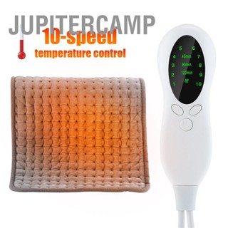 Jupitercamp ผ้าห่มไฟฟ้า 10 เกียร์ ควบคุมอุณหภูมิ ทําความร้อนเร็ว ปิดอัตโนมัติ นุ่ม ระบายอากาศ