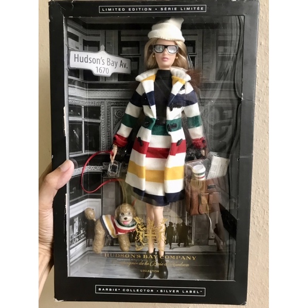 Hudson's Bay Barbieมือหนึ่งกล่องเก่าของแท้