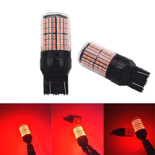 หลอดไฟเลี้ยว /ถอย /เบรค LED 144SMD (1คู่) ขั้วเขี้ยว/เสียบ 1156 1157 T20 7440 7443 เลือกขั้วได้ 12V