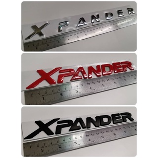 พลาสติกชุบโครเมี่ยม คำว่า XPANDER สำหรับติดรถ MITSUBISHI XPANDER ทำจาก พลาสติก ABS อย่างดี ติดรถ แต่งรถ มิตซูบิชิ