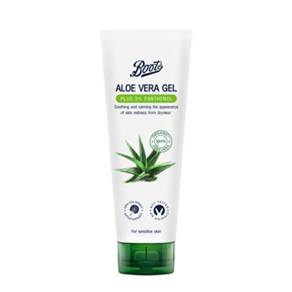 BOOTS ALOE VERA GEL PLUS 5% PANTHENOL 100ML
บู๊ทส์ อโลเวร่า เจล พลัส 5% แพนทีนอล 100 มล.