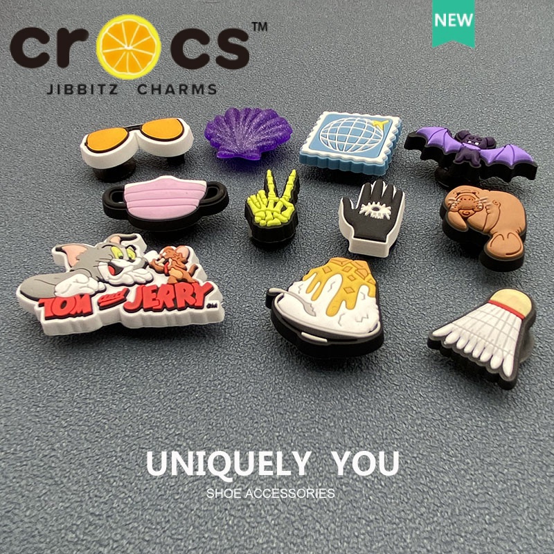 jibbitz crocs charms แท้ ตัวติดรองเท้า  HALLOWEEN PACK jibbitz DIY jibbitz สําหรับ crocs