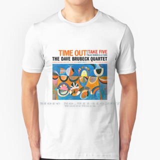 เสื้อยืดผ้าฝ้ายพิมพ์ลายแฟชั่น ขายดี เสื้อยืดลําลอง แขนสั้น พิมพ์ลาย Time Out Dave Brubeck Pure Quartet Miles Davis Kind