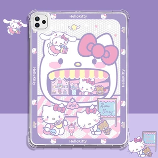เคส TPU พร้อมช่องใส่ปากกา สําหรับ iPad 9th 8th 7th iPad Air 5 Air 2 Air3 Air4 9.7 iPad 9 7 gen8 gen9 Air3 Air4 Mini 1 2 3 4 5 6 iPad