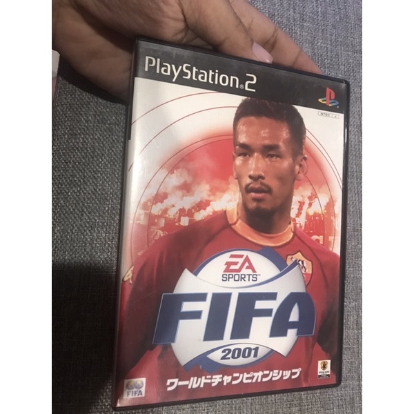 แผ่นเกมส์แท้มือสองจากญี่ปุ่น เกม Fifa 2001 Playstation 2 Japan Only คู่มือครบ สายสะสมไม่ควรพลาด