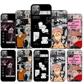 เคสโทรศัพท์ซิลิโคน แบบนิ่ม ลาย EDC60 อนิเมะ Jujutsu Kaisen Yuji Itadori สําหรับ OPPO A15 A15s A5 A9 A8 A31 A32 A53 A73 2020 F5 F7 F9 Pro A7X