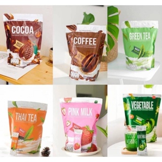 โกโก้ ไนน์ กาแฟไนน์ กาแฟไนน์ Cocoa coffee nine ใหญ่จุใจ 1 ถุงใหญ่ มี 25 ซอง คุ้มมาก แคลต่ำ ไม่มีน้ำตาล