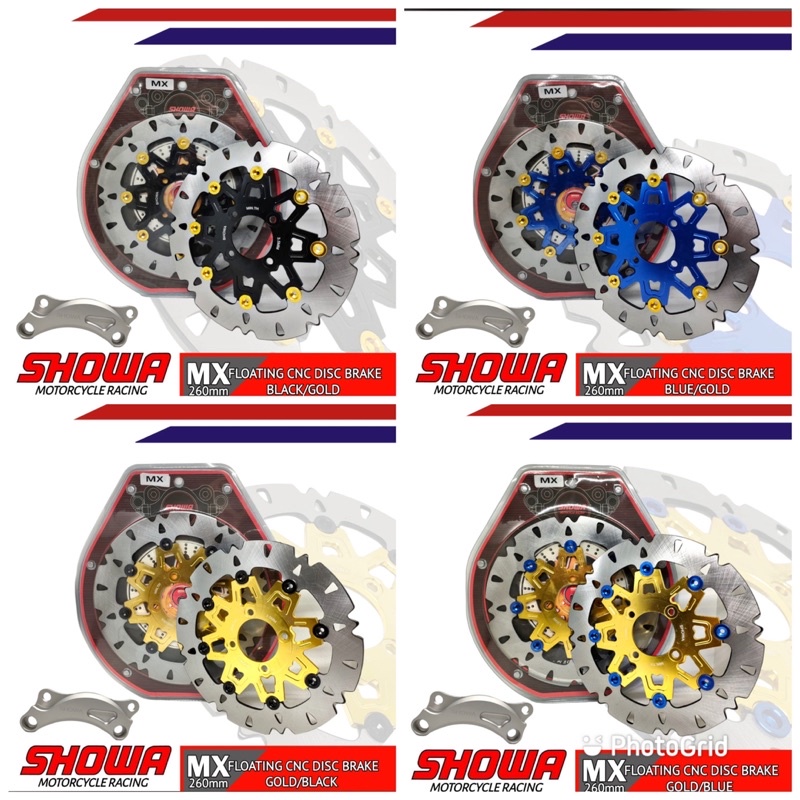 260 มม. FLOATING & CNC DISC SHOWA MX ใหม่ MX OLD Z1 VEGA ZR