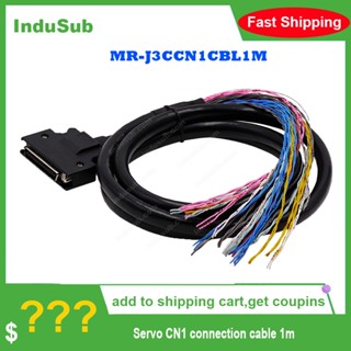 Mr-j3ccn1cbl1m สายเคเบิลเชื่อมต่อเซอร์โว CN1 1 เมตร 50 pin สําหรับเซอร์โว J3 J4 JE-A