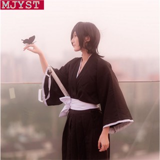 【พร้อมส่ง】Bleach cosplay Kuchiki Rukia ชุดคอสเพลย์ ชุดเกมอะนิเมะ ชุดคอสเพลย์ เครื่องแบบ แบบครบชุด สําหรับเด็ก ผู้ใหญ่ ไซซ์ S-XXL