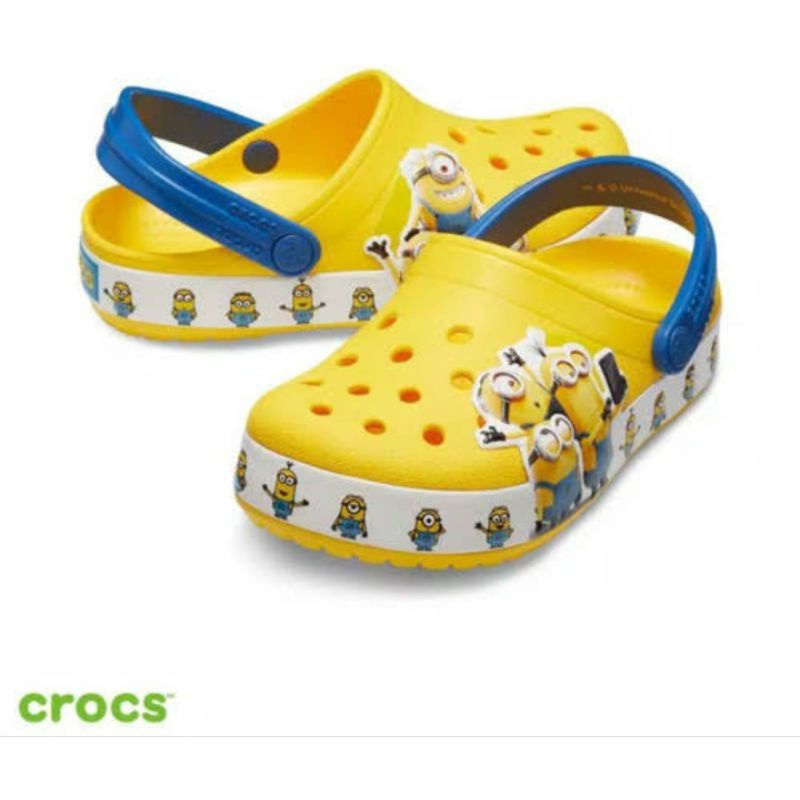 รองเท้าแตะ CROCS MINIONS CROCS KID และ JUNIOR CHILDRENS