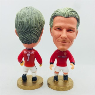 ฟิกเกอร์ตุ๊กตาฟุตบอล Manchester Red 7 David Beckham