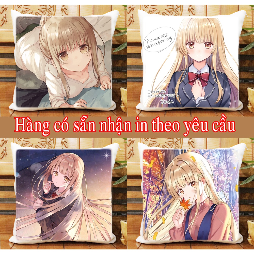Shiina Mahiru Otonari no Tenshi-sama angel ติดกับหมอนสี่เหลี่ยม
