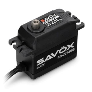 เซอร์โวมอเตอร์ ดิจิตอล SAVOX SB-2274SG Black Edition 25-30kg/0.08-0.07sec./-7.4-8.4v