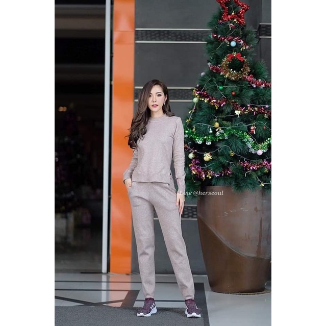 Classic Style Knitting Set Shopee Thailand